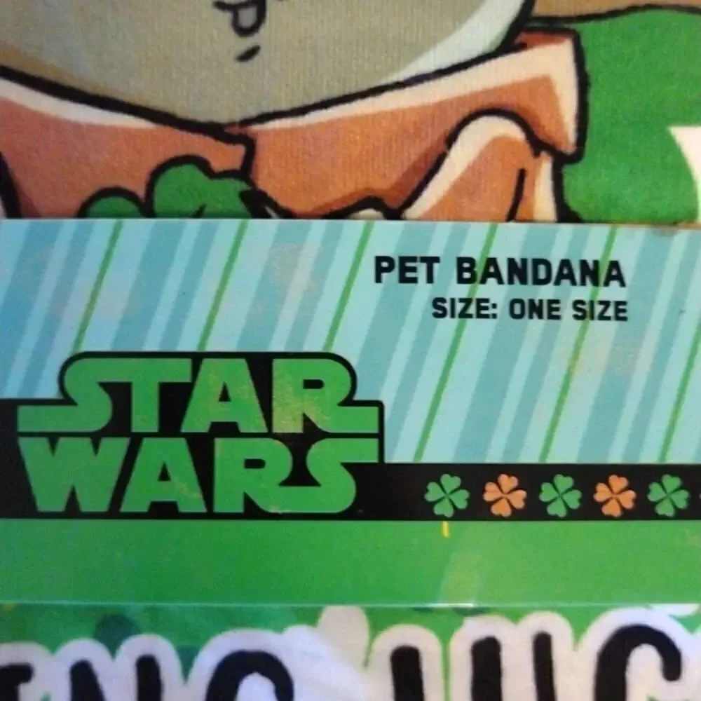 Star‎ Wars Feeling Lucky St Patrick's Day Pet Dog Bundle of 3 Medium
